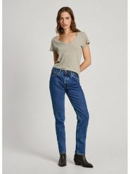 Pepe Jeans Dżinsy - Tapered fit - w kolorze niebieskim rozmiar: W30/L28. Niebieskie jeansy damskie Pepe Jeans. Za 282.99 zł.