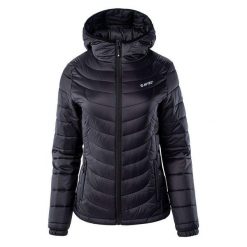 Kurtka Ocieplana Damska Lady Nahia. Czarne kurtki damskie Hi-tec, s, bez wzorów, z puchu, bez kaptura. Za 236.99 zł.
