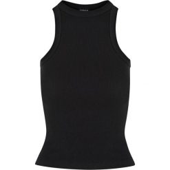 Damski tank top Urban Classics Racer Back. Czarne topy sportowe damskie Urban Classics, m, bez wzorów, z bawełny, bez ramiączek. Za 77.50 zł.