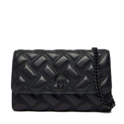 Torebka Kurt Geiger. Czarne torebki klasyczne damskie Kurt Geiger, bez wzorów, bez dodatków. Za 659.99 zł.