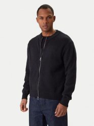 Jack & Jones Kardigan Scope 12286797 Czarny Relaxed Fit. Czarne kardigany męskie Jack & Jones, l, bez wzorów, z syntetyku, bez kołnierzyka. Za 269.99 zł.