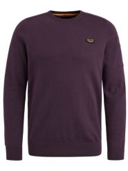 PME Legend Sweter w kolorze ciemnofioletowym rozmiar: XXL. Różowe swetry męskie PME Legend, xxl, bez wzorów, z bawełny, bez kołnierzyka. Za 218.57 zł.