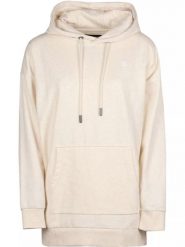 Bluza damska Fundango Ginger z kapturem. Białe bluzy sportowe damskie Fundango, l, bez wzorów, z bawełny, bez ramiączek, długie, z kapturem. Za 199.90 zł.