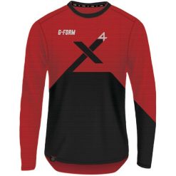G-FORM Pro X4 koszulka długi rękaw M czerwono-czarna. Czarne bluzki damskie G-Form, m, bez wzorów, bez kołnierzyka. Za 316.25 zł.