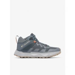 Buty turystyczne męskie Columbia Facet 75 Mid Outdry. Szare buty trekkingowe męskie Columbia, bez zapięcia, trekkingowe. Za 627.50 zł.