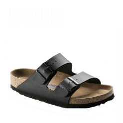 Birkenstock Arizona Czarne Panele Dorosłych. Brązowe kapcie damskie Birkenstock, z materiału. Za 380.66 zł.