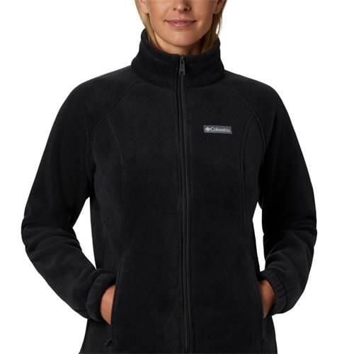 Bluza sportowa damska Columbia Benton Springs Full Zip. Czarne bluzy bez kaptura damskie Columbia, xl, bez wzorów, z materiału, bez ramiączek, bez kaptura. Za 209.00 zł.