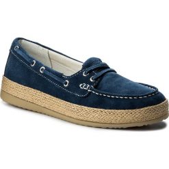 Espadryle GEOX - D Maedrys C D724EC 00022 C4008 Denim. Niebieskie espadryle damskie Geox, bez wzorów, z denimu, bez obcasa, na płaskiej podeszwie. W wyprzedaży za 189.00 zł.