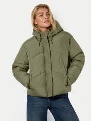 Noisy May Kurtka zimowa Tenna 27030499 Zielony Regular Fit. Zielone kurtki damskie Noisy may, na zimę, s, bez wzorów, z syntetyku, bez kaptura. Za 239.99 zł.