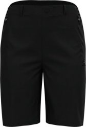Spodenki turystyczne Odlo Ascent Light czarne. Czarne spodenki sportowe damskie Odlo, bez wzorów, z elastanu, biznesowe. Za 346.90 zł.