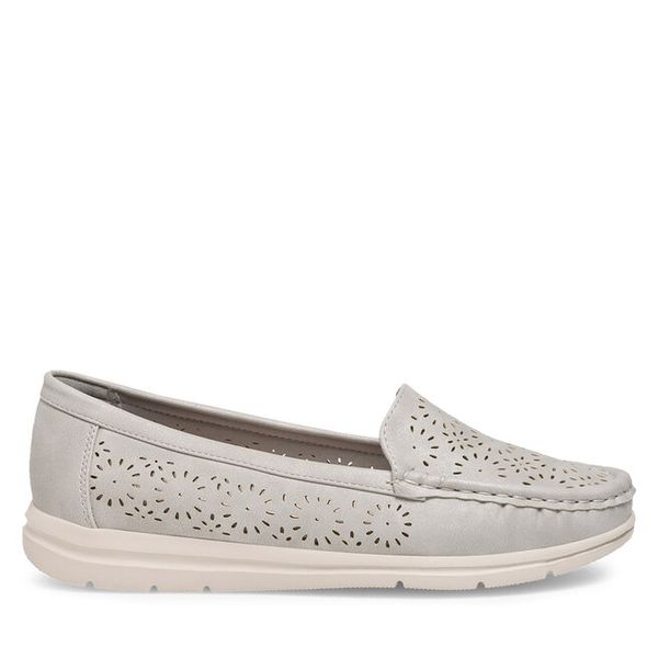 Mokasyny Clara Barson. Szare mokasyny damskie Clara Barson. Za 99.99 zł.