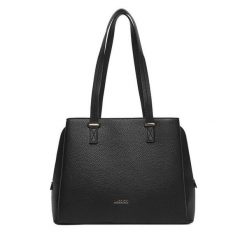 Torebka Lasocki. Czarne torebki klasyczne damskie Lasocki, bez wzorów, bez dodatków. Za 199.99 zł.