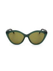 Longchamp Damskie okulary przeciwsłoneczne w kolorze zielonym rozmiar: 56. Zielone okulary przeciwsłoneczne damskie Longchamp. Za 173.99 zł.
