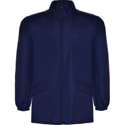 Lekka Wodoodporna Kurtka Dla Dorosłych Unisex Escocia. Niebieskie kurtki damskie ROLY, s, bez wzorów, bez kaptura. Za 77.99 zł.