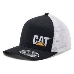 Czapka z daszkiem CAT Footwear. Czarne czapki z daszkiem damskie CAT Footwear, bez wzorów. Za 119.99 zł.
