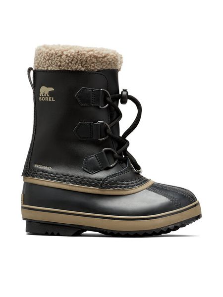 Sorel Śniegowce Yoot Pac™ Tp Boot Wp 2117081013 Czarny. Czarne buty zimowe chłopięce Sorel, ze skóry. Za 319.99 zł.