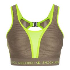 Stanik do biegania Shock Absorber Ultimate Run Bra Padded. Szare biustonosze Shock Absorber, bez wzorów. Za 179.99 zł.