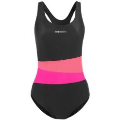 Damski Jednoczęściowy Kostium Kąpielowy Lola. Czarne stroje jednoczęściowe damskie CROWELL, s, bez wzorów. Za 157.99 zł.