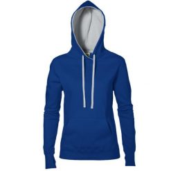 Damska Bluza Sportowa Z Kapturem Przez Głowę. Białe bluzy sportowe damskie SG, xs. Za 125.99 zł.