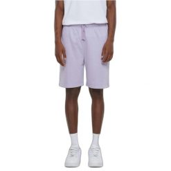 Szorty Urban Classics Light Terry. Fioletowe szorty męskie Urban Classics, m, z bawełny, na fitness i siłownię. Za 84.65 zł.