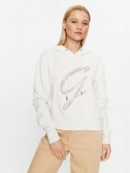 Guess Bluza W3BQ10 KBKM0 Écru Regular Fit. Bluzy bez kaptura damskie Guess, xl, z bawełny. Za 239.99 zł.