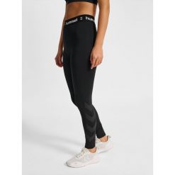 Damskie legginsy Hummel Pulse. Czarne legginsy damskie HUMMEL, bez wzorów, na fitness i siłownię. Za 175.00 zł.