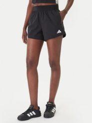Adidas Szorty sportowe Pacer Workout Flex KC9554 Czarny Regular Fit. Czarne spodenki sportowe damskie Adidas, s, z syntetyku, na fitness i siłownię. Za 149.99 zł.