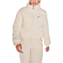 Kurtka turystyczna zimowa damska Fila Corleone Puff. Białe kurtki damskie Fila, na zimę, xs, bez wzorów, z bawełny, bez kaptura. Za 376.00 zł.
