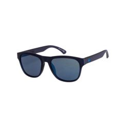 Okulary Quiksilver przeciwsłoneczne Tagger M BYD0 Navy/Flash Blue. Niebieskie okulary przeciwsłoneczne męskie Quiksilver, z materiału. Za 389.99 zł.