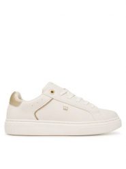 Tommy Hilfiger Sneakersy Low Cut Lace-Up T3A9-34248-1355 D Biały. Białe buty sportowe dziewczęce Tommy Hilfiger, bez wzorów, ze skóry, bez zapięcia. Za 359.99 zł.