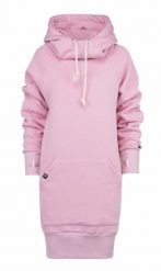 Bluza sportowa z kapturem damska DEEP TRIP Luzak. Czerwone bluzy sportowe damskie DEEP TRIP, l, bez wzorów, z bawełny, bez ramiączek, długie, z kapturem. Za 369.00 zł.