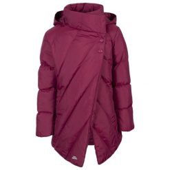 Trespass Vello- Damska kurtka casual Berry. Fioletowe kurtki damskie Trespass, bez wzorów, z puchu, bez kaptura. Za 289.99 zł.
