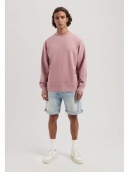 DSTREZZED Bluza w kolorze szaroróżowym rozmiar: 3XL. Różowe bluzy bez kaptura męskie DSTREZZED, xl, z bawełny. Za 149.31 zł.