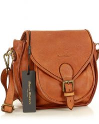 Torebka damska camel MARCO MAZZINI v138b. Brązowe shopper bag damskie bez wzorów, z bawełny, bez dodatków. Za 479.00 zł.