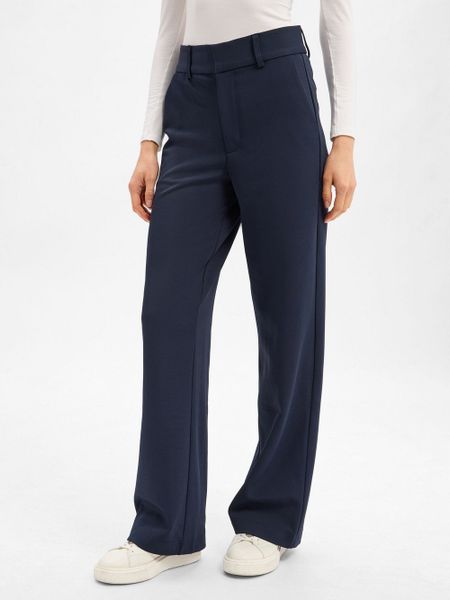 Neo Noir Damskie spodnie materiałowe - Nathalie Kobiety niebieski jednolity, 34. Niebieskie spodnie materiałowe damskie Neo Noir, bez wzorów, z materiału, eleganckie. Za 449.95 zł.