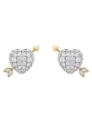 Swarovski Kolczyki Idyllia 5737298 Srebrny. Szare kolczyki damskie Swarovski, metalowe. Za 543.99 zł.