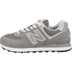 Sneakersy damskie New Balance 574 buty sportowe czarne (WL574EVG). Brązowe buty sportowe na co dzień damskie New Balance, bez wzorów, z materiału, trekkingowe, New Balance 574. Za 631.00 zł.