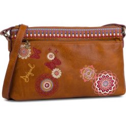 Torebka DESIGUAL - 19SAXPB2 6000. Brązowe listonoszki damskie Desigual, bez wzorów, ze skóry ekologicznej, bez dodatków. W wyprzedaży za 149.00 zł.