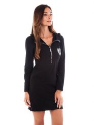 Manon Bastille Sukienka w kolorze czarnym rozmiar: 40/42. Czarne sukienki damskie Manon Bastille, bez wzorów, klasyczne, bez kołnierzyka, bez ramiączek, mini. Za 65.99 zł.