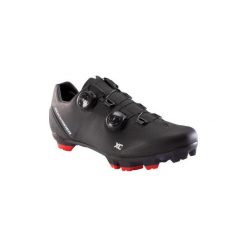 Buty na rower MTB XC 900. Czerwone buty trekkingowe męskie ROCKRIDER, z poliamidu, bez zapięcia, na fitness i siłownię. Za 499.99 zł.