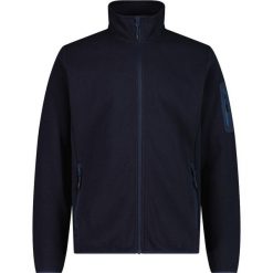 Bluza zippowana z technicznej siateczki CMP. Czarne bluzy z kapturem męskie CMP, z materiału. Za 253.90 zł.