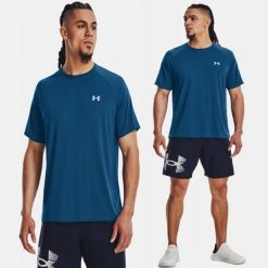T-Shirt Koszulka Męska Under Armour Sportowa. T-shirty sportowe męskie Under Armour, m, bez ramiączek, do biegania. Za 169.99 zł.