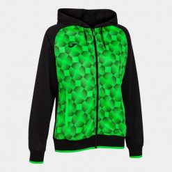 Bluza do piłki nożnej damska Joma Supernova III rozpinana. Czarne bluzy z kapturem damskie Joma, m, z poliesteru. Za 112.92 zł.
