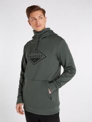 Protest Bluza "Issyk" w kolorze ciemnozielonym rozmiar: XS. Zielone bluzy z kapturem męskie Protest, xs. Za 122.96 zł.