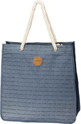 Dakine Surfside Bonnie torba bawełniana 28 l. Niebieskie torebki klasyczne damskie Dakine, z aplikacjami, z bawełny, bez dodatków. Za 157.99 zł.