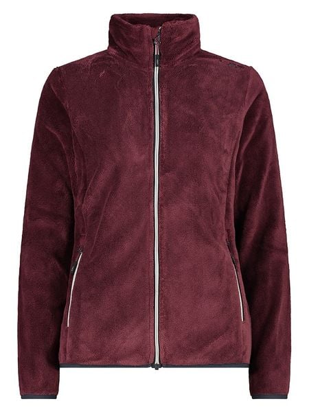 Cmp Kurtka polarowa w kolorze czerwonym rozmiar: 38. Czerwone kurtki damskie CMP, s, bez wzorów, z materiału, bez kaptura. Za 126.15 zł.