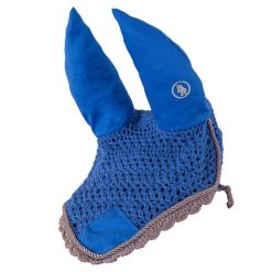 Krótka czapka dla konia BR Equitation Event. Niebieskie czapki męskie BR, bez wzorów, sportowe. Za 166.50 zł.