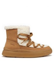 Geox Śniegowce J Laquinny Girl J56M3D 0AFBH CT61Q M Brązowy. Brązowe kozaki dziewczęce Geox, ze skóry. Za 319.99 zł.