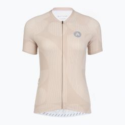 Koszulka rowerowa damska ATTABO Vites WMNS. Brązowe bluzki sportowe damskie ATTABO, na lato, l, bez wzorów, z elastanu, bez ramiączek. Za 129.99 zł.