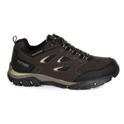 Buty trekkingowe męskie Holcombe IEP Low Regatta. Brązowe buty trekkingowe męskie Regatta, z poliesteru, bez zapięcia, trekkingowe. W wyprzedaży za 286.25 zł.